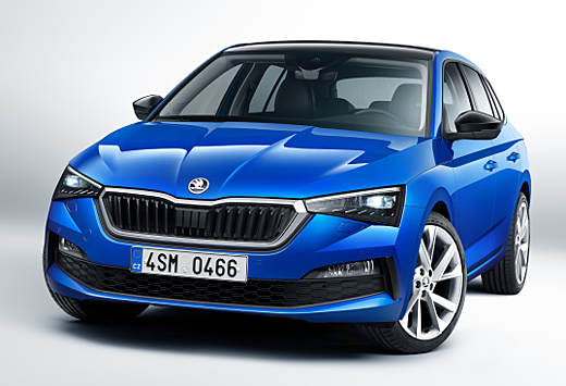 Новые хетчбэки Skoda Scala начали продавать в России