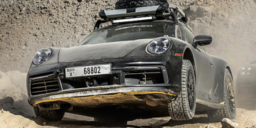 Porsche раскрыла внешность внедорожного 911