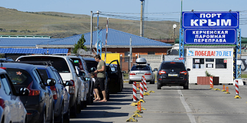 Очередь на Керченскую переправу сократилась до 184 грузовиков