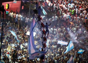 Болельщик умер во время торжеств, посвещенных чемпионству Аргентины