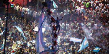 Болельщик умер во время торжеств, посвещенных чемпионству Аргентины