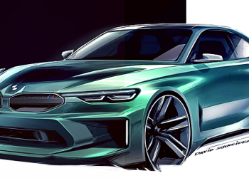 Дизайнер Rivian показал BMW M2 с нормальными «ноздрями»