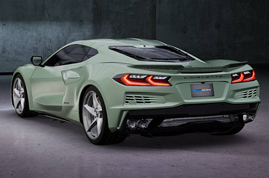 Chevrolet случайно рассекретила гибридный Corvette