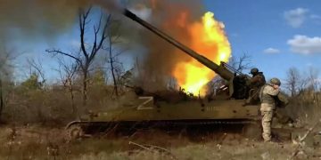 Министерство обороны продемонстрировало кадры работы САУ «Малка»