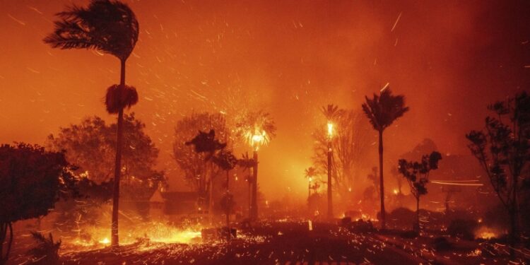 Число погибших в результате пожаров в Лос-Анджелесе выросло до шести