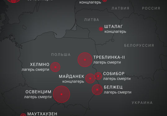 Крупнейшие в Европе и СССР концлагеря