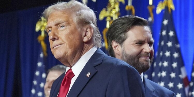 В Вашингтоне на марше противников абортов выступили Трамп и Вэнс