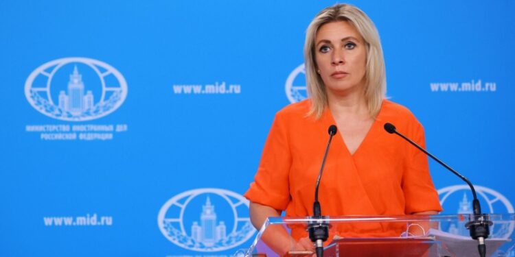 Захарова раскритиковала реакцию ЕС на удары Киева по «Турецкому потоку»