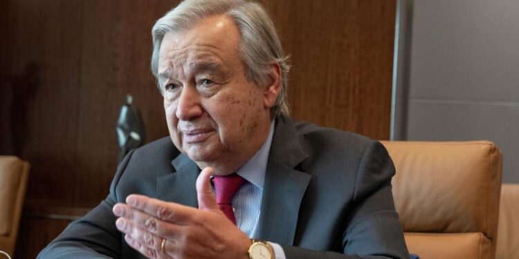 Гутерреш поддержал двухгосударственное решение палестинского вопроса