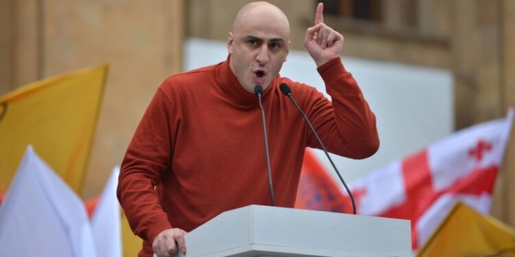 На акции в Тбилиси задержали несколько оппозиционеров