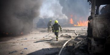 В городе Лубны Полтавской области и Сумах прогремели взрывах
