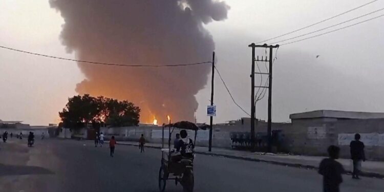 Американская авиация разбомбила электростанции на севере Йемена