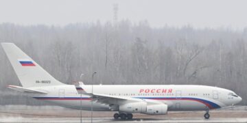 Правительственный борт из России приземлился в Нью-Йорке