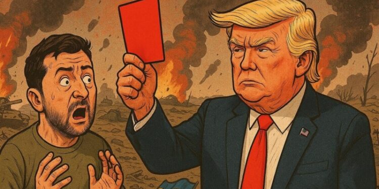 «Союзник последней надежды»: Зеленский заслужил красную карточку от Трампа