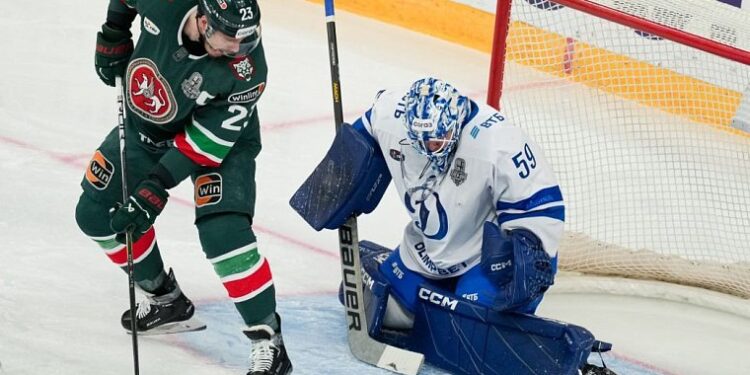 «Динамо» победило «Ак Барс» и сравняло счет в серии Кубка Гагарина