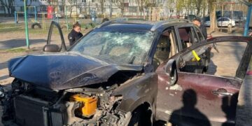 В Днепропетровске взорвался автомобиль чиновника