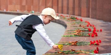 В Астане почтили память погибших в Великой Отечественной войне