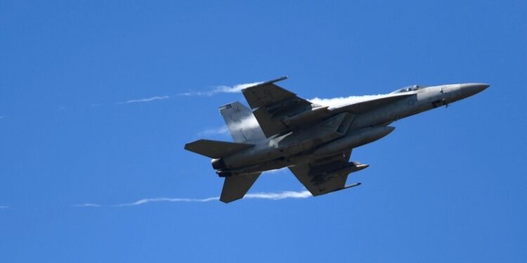 В Лапландии упал финский истребитель