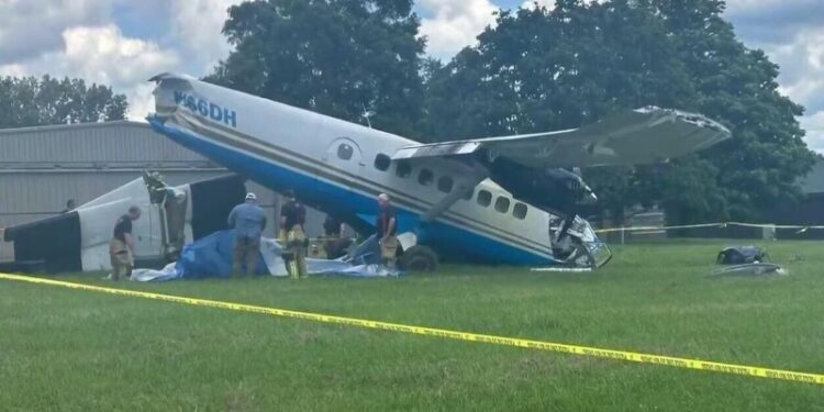 CNN: все пассажиры самолета, упавшего в Теннесси, выжили