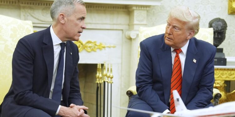 Карни заявил, что Трамп на встрече с ним не предлагал войти в состав США