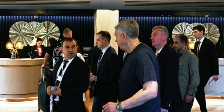 Российская делегация покинула место проведения переговоров