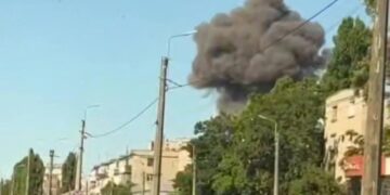 В Кременчуге прогремел взрыв в здании военкомата