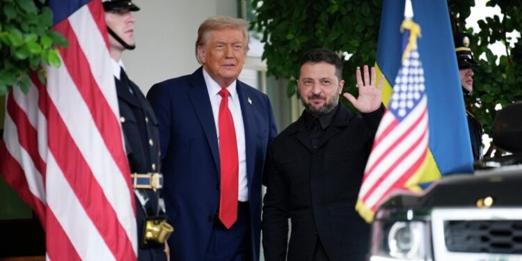 Президент США оценил встречу с Зеленским и европейскими лидерами