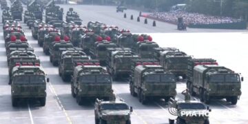 На параде в Пекине приняли участие новые образцы танков