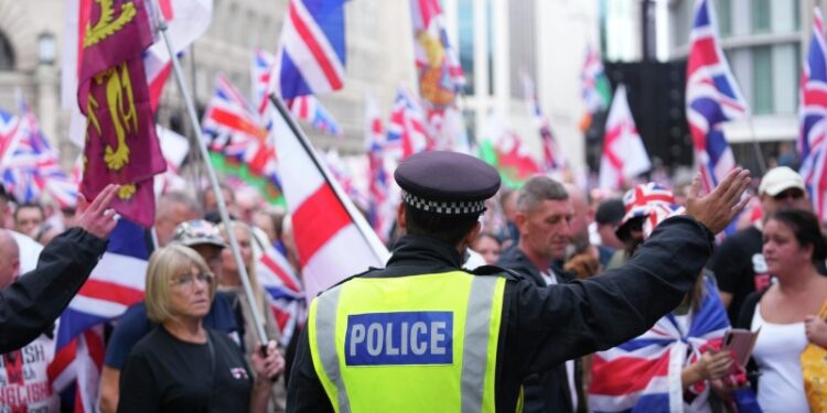 На протестах в Лондоне задержали 25 человек