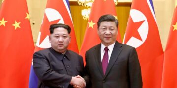 Си Цзиньпин поздравил Ким Чен Ына с 77-летием образования КНДР