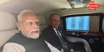 Ушаков рассказал о совместной поездке Путина и Моди на Aurus