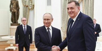 Додик попросил Путина не оставлять Республику Сербскую на откуп ЕС