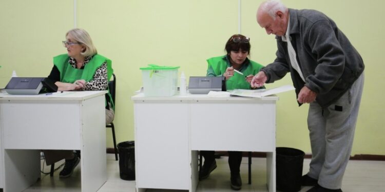 Голосование на выборах в Грузии прошло в спокойной среде, заявил глава ЦИК