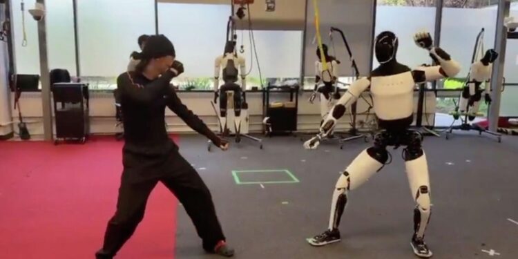 Маск показал, как гуманоид Optimus изучает кунг-фу