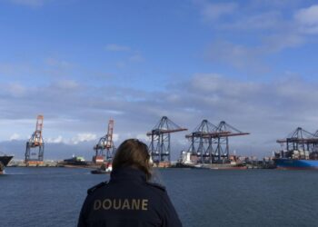 Порт Роттердама устраняет затор, вызванный забастовкой рабочих