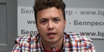 Протасевича внесли в базу сайта «Миротворец»