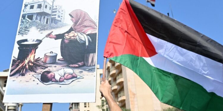 В Бейруте прошла акция солидарности с участниками «Флотилии стойкости»