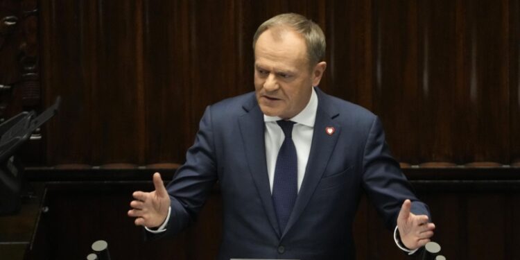 В Кремле прокомментировали слова Туска об атаке на российские объекты