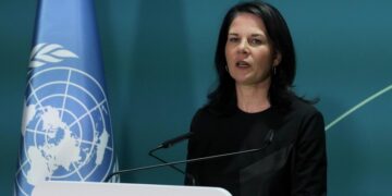 В МИД высказались о решении ФРГ номинировать Бербок на пост в ГА ООН