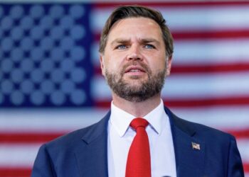 В США осколки снаряда задели кортеж Вэнса во время праздничной демонстрации