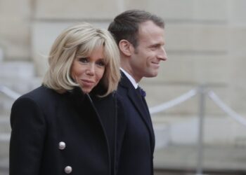 Жену Макрона записали на налоговом сайте под мужским именем