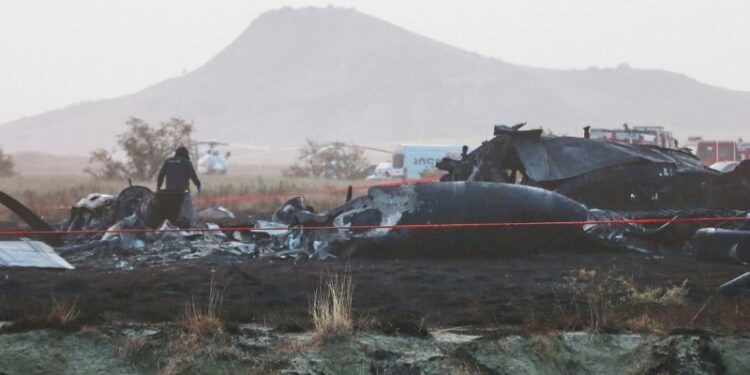 Минобороны Турции заявило об отсутствии боеприпасов на разбившемся самолете