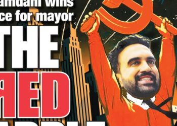 NYP представила обложку с кандидатом в мэры Нью-Йорка с серпом и молотом