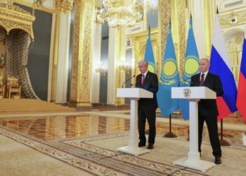 Путин назвал подходы России и Казахстана по международным вопросам близкими