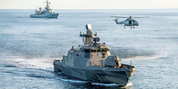 В Балтийском море начались военные учения стран НАТО