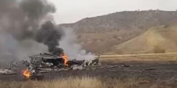 В Грузии началось расследование крушения турецкого военного самолета