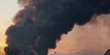 В нескольких украинских городах прогремели серии мощных взрывов