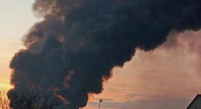 В нескольких украинских городах прогремели серии мощных взрывов