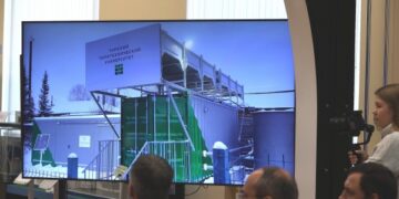 Владимир Мазур дал старт работе созданной томскими специалистами первой отечественной «холодной» геотермальной станции