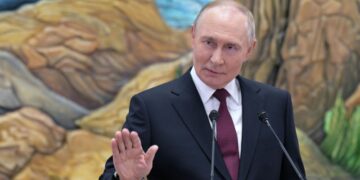 Путин дает интервью телеканалу India Today